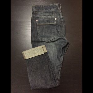 Express Denim Capris